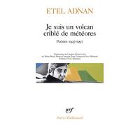 Je suis un volcan criblé de météores Etel Adnan (Auteur), Marie Borel (Traduction), Patrice Cotensin (Traduction), Jean Frémon (Traduction), Yves Michaud (Edité par), Yves Michaud (Traduction)