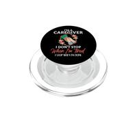 Je suis Une Aide-Soignante, Je n'arrête Pas Quand Je suis fatiguée PopSockets PopGrip pour MagSafe