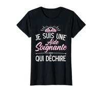 Je suis Une Aide Soignante Qui Déchire T-Shirt Graphique avec Valeur