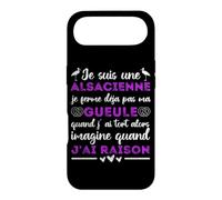 Je suis Une Alsacienne Humour Femme Alsace Cadeau Drôle Coque pour iPhone Air