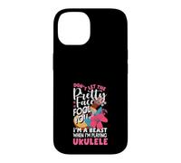 Je suis Une bête Qui Joue du ukulélé, Une musicienne drôle Coque pour iPhone 14