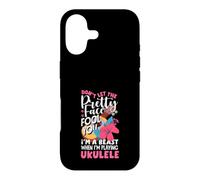 Je suis Une bête Qui Joue du ukulélé, Une musicienne drôle Coque pour iPhone 17
