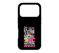 Je suis Une bête Qui Joue du ukulélé, Une musicienne drôle Coque pour iPhone 17 Pro
