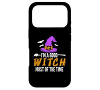 Je suis Une Bonne sorcière la Plupart du Temps | Sorcellerie | Wicca Coque pour iPhone 17 Pro