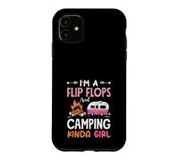 Je suis Une campeuse et Je Fais du Camping Kinda Girl Coque pour iPhone 11