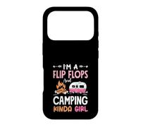 Je suis Une campeuse et Je Fais du Camping Kinda Girl Coque pour iPhone 17 Pro