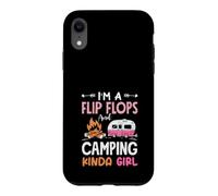 Je suis Une campeuse et Je Fais du Camping Kinda Girl Coque pour iPhone XR