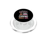 Je suis Une campeuse et Je Fais du Camping Kinda Girl PopSockets PopGrip pour MagSafe