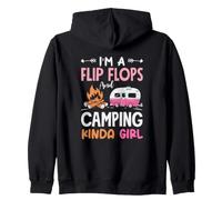 Je suis Une campeuse et Je Fais du Camping Kinda Girl Sweat à Capuche