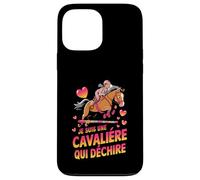 Je suis Une Cavalière Qui Déchire Equestrian Coque pour iPhone 13 Pro Max