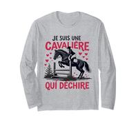 Je suis Une Cavalière Qui Déchire Manche Longue