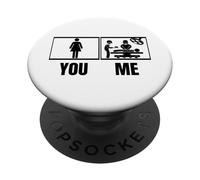 Je suis Une chirurgienne fière, Une Femme fière et drôle PopSockets PopGrip Adhésif