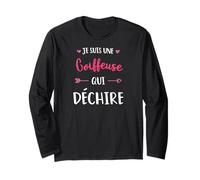 Je Suis Une Coiffeuse Qui Déchire Idée Cadeau Noel Coiffeuse Manche Longue