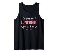 Je suis Une Comptable Qui Déchire Cadeau pour Une Comptable Débardeur