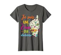 Je suis Une Corse T-Shirt, Femme, Asphalte, L