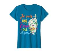 Je suis Une Corse T-Shirt, Femme, Saphir, XS