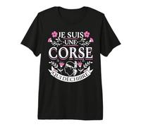 Je suis Une Corse T-Shirt Haut de Gamme