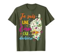 Je suis Une Corse T-Shirt, Homme, Olive, M