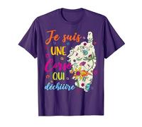 Je suis Une Corse T-Shirt, Homme, Violet, L