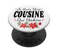 Je suis Une Cousine Qui Déchire Annonce Grossesse 2026 PopSockets PopGrip Adhésif
