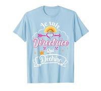 Je suis Une Directrice Qui Déchire Idée Original Drôle T-Shirt, Homme, Bleu Céleste, S