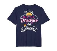 Je suis Une Directrice Qui Déchire Idée Original Drôle T-Shirt, Homme Grandes Tailles, Bleu Marine, 4X Tall