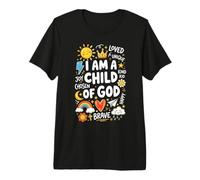 Je suis Une Enfant de Dieu aimée, Unique Joy Brave T-Shirt Haut de Gamme