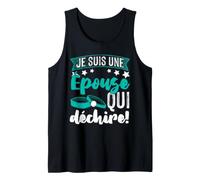 Je suis Une Épouse Qui déchire! Jour de Mariage Cadeau Débardeur