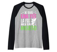 Je suis Une Fée La Fée Moi Un Mojito Humour Apero Drôle Manche Raglan