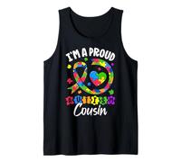 Je suis Une fière cousine autiste Débardeur