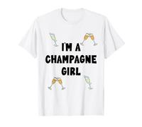 Je suis une fille de champagne, cocktails, champagne T-Shirt