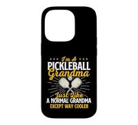 Je suis Une Grand-mère au Pickleball, comme Une Grand-mère Normale Coque pour iPhone 14 Pro