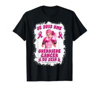 Je Suis Une Guerriere Cancer Du Sein Octobre Rose T-Shirt