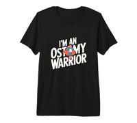 Je suis Une guerrière de la stomie Sensibilisation à la stomie Survivor Strength T-Shirt Haut de Gamme