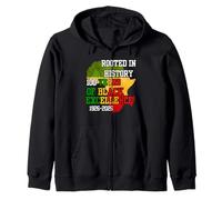 Je suis Une Histoire Noire Un Mois Amusant de l'histoire des Noirs Sweat à Capuche