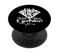 Je suis Une infirmière, quelles sont Vos Paroles PopSockets PopGrip Adhésif