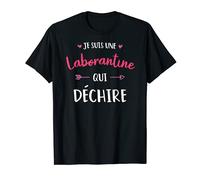 Je Suis Une Laborantine Qui Déchire Idée Cadeau Drôle T-Shirt