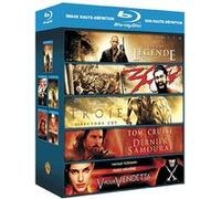 Je suis une Légende - 300 - Troie - Le Dernier Samouraï - V pour Vendetta - Blu-Ray E