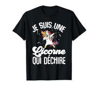 Je Suis Une Licorne Qui Déchire Licorne Adultes T-Shirt