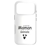 Je suis Une Maman Géniale Coque pour iPhone 17 Pro