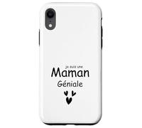 Je suis Une Maman Géniale Coque pour iPhone XR