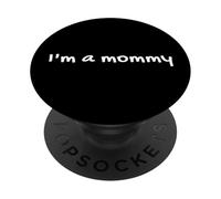 Je suis Une Maman, Humour Citation De Île d'amour PopSockets PopGrip Adhésif