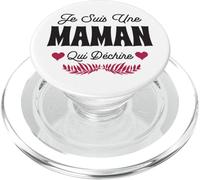 Je suis Une Maman Qui Déchire PopSockets PopGrip pour MagSafe