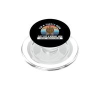 Je suis Une Maman Tortue, comme Une Maman Normale, sauf qu'elle est Beaucoup Plus Cool PopSockets PopGrip pour MagSafe