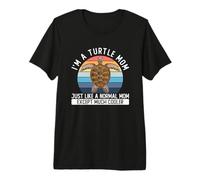 Je suis Une Maman Tortue, comme Une Maman Normale, sauf qu'elle est Beaucoup Plus Cool T-Shirt Haut de Gamme