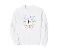 Je suis Une méditation Positive sur la Confiance en soi et l'amélioration Sweatshirt