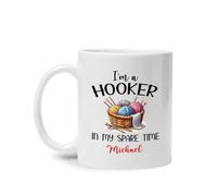 Je Suis Une Prostituée Pendant Mon Temps Libre Mug Unique Tasse À Thé Drôle Tasse À Café Cadeau Mignon Pour Anniversaire Pâques Noël 330Ml