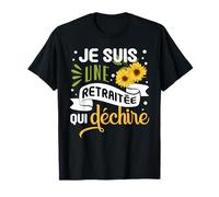 Je suis une retraite qui déchire chez Top Humour T-Shirt