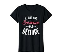 Je suis Une Serveuse Qui Déchire Cadeau pour Une Serveuse T-Shirt