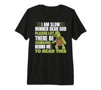 Je suis Une Tortue Slow Runner, Une Tortue marathonienne Amusante T-Shirt Haut de Gamme